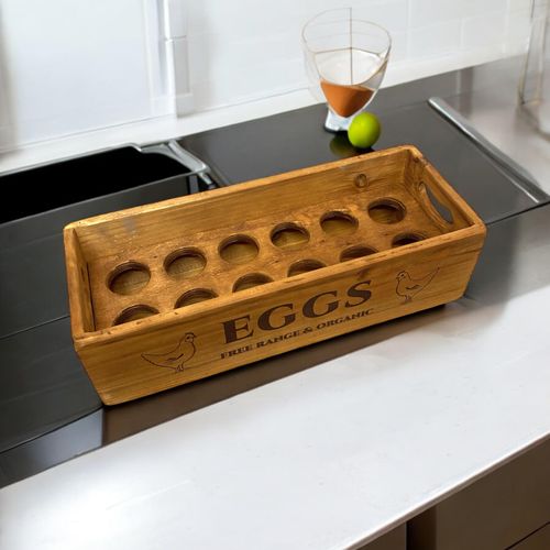 36CM WOODEN EGG STORAGE BOX (12)