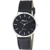 Ravel Men's Classic Strap Watch - Black/Silver - High Quality - Japanese Quartz Movement