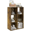 HOMCOM Storage Cabinet Bookcase 6 Cube for Home Office