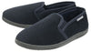 Dunlop - Men's Lloyd Slippers - Memory Foam Cushioning - Plush Lining - Hard Wearing Rubber Sole