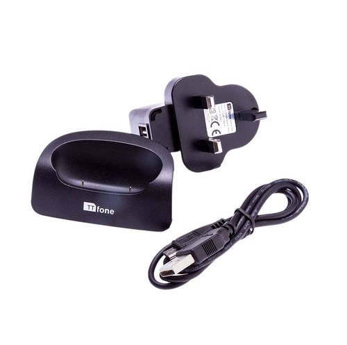TTfone Spare Docking Cradle Desktop Charger Stand for Titan TT950 Mobile