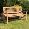 KD 150CM 3 SEAT OVAL BACK BENCH