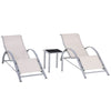 Premium 3-pc Outdoor Lounge Chair Set | Durable & Stylish | Free Shipping
