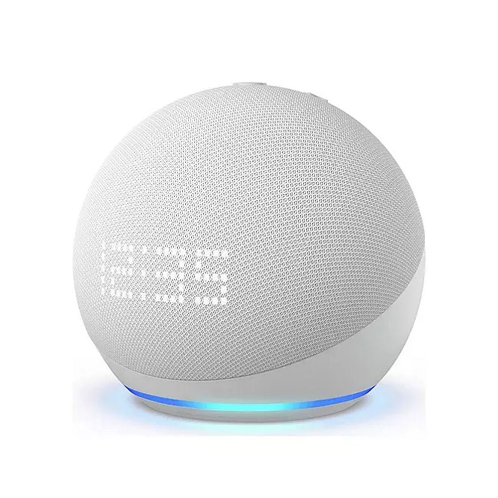 AMZ Echo Dot 5th Gen w/ Clock, Alexa Voice Control - Best Quality Sound - 2022