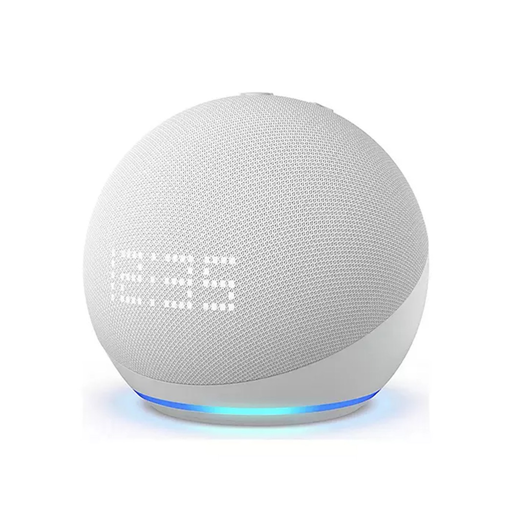 AMZ Echo Dot 5th Gen w/ Clock, Alexa Voice Control - Best Quality Sound - 2022
