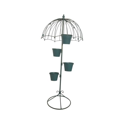 130CM BLUE METAL GARDEN PLANTER