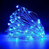 PMS 20 Blue LED Fairy Lights - Battery Operated Home Decor for Parties, Christmas, Garden