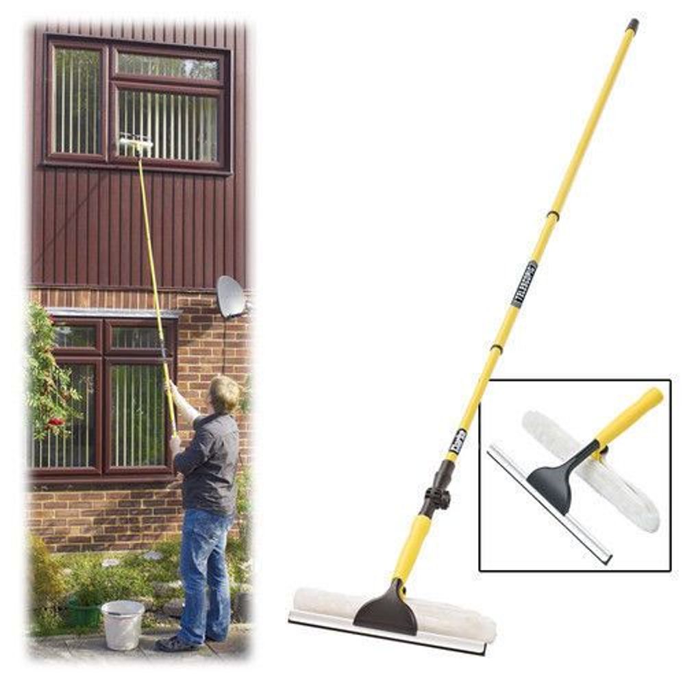 High-Quality 3.5M Telescopic Window Cleaner - Lightweight & Versatile