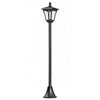 Premium Solar Lamp Post by Outsunny: Stylish, Automatic, Durable, IP44, 18Lx18Wx160H cm-Black