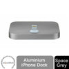 Aquarius Aluminium Phone Dock - Eight-Pin, Space Grey