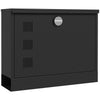 HOMCOM Wall Mounted Letterbox Mailbox - Windows & Keys - Easy Install - Max Security