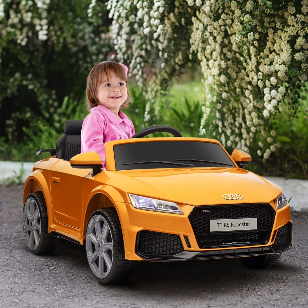Premium 12V Audi TT RS Ride-On Car | Removable Highlights | MP3 Player