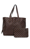 Faux Leather Shoulder Bag