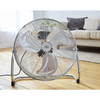 Neo High Velocity Chrome Metal Floor Freestanding Fan � 20 Inch
