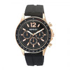 Stylish Henley Men's Black/Rose Silicone Sports Watch – Superior Quality & Attention to Detail