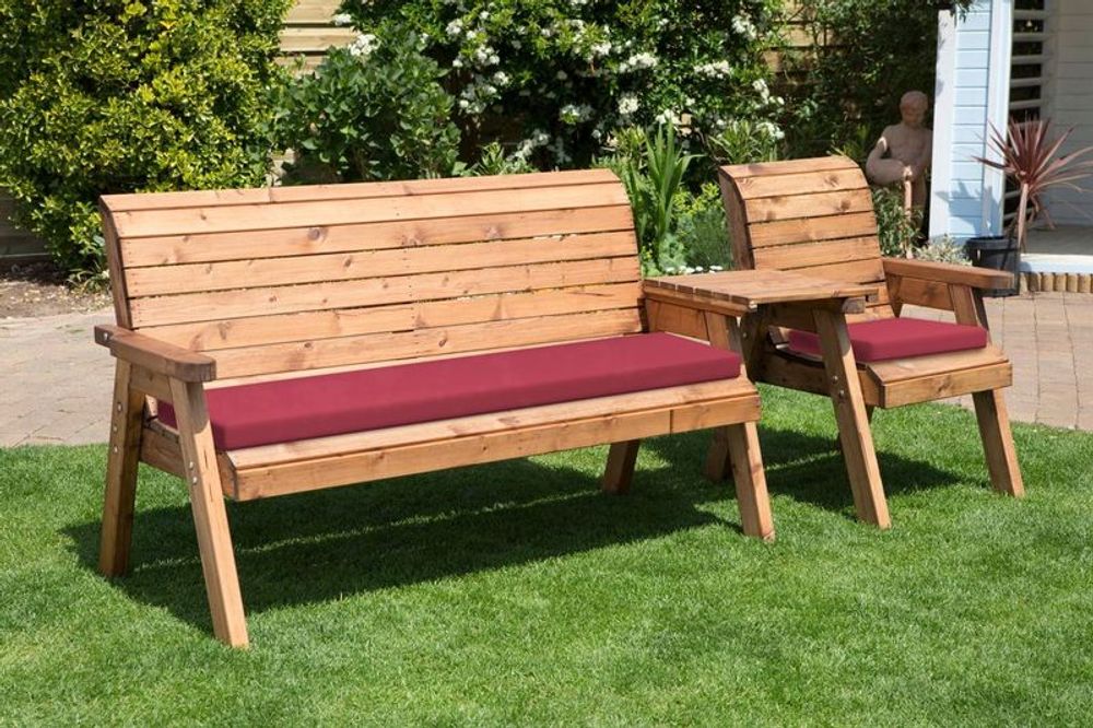 British-Made 4 Seater Companion Set - Classic Design, FSC Wood, Rustproof Bolts - 10 Year Guarantee