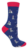 Fabulous Miss Sparrow Doggy Socks - Best Quality, Unique Design, Ideal Gift - Breathable, Hypoallergenic, Super Soft