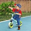 8" Baby Balance Bike w/ Adjustable Seat, Puncture-Free EVA Wheels - Green
