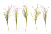 Premium Pink Faux Wildflower Stem - Realistic, Everlasting, High-Quality