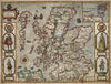 John Speed Historical Map of Scotland 1000 Piece Jigsaw Puzzle