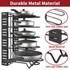Space-Saving Pan Rack | Keep Cookware Organized