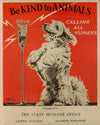 Vintage Metal Sign - Retro Be Kind To Animals Advertising - 40x28cm - UK Made