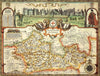 Berkshire Historical Map 1000 Piece Jigsaw Puzzle (1610)