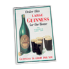 Authentic Vintage Metal Sign - Retro Advertising, Large Guinness - Quality UK-Made - Ideal for Home