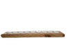 Mango Wood 9 Tea Light Holder 45cm