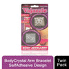 Fashionable Stick On Body Crystals - PMS Twin Pack - High Quality Self-Adhesive Design - Sparkle and Shine!