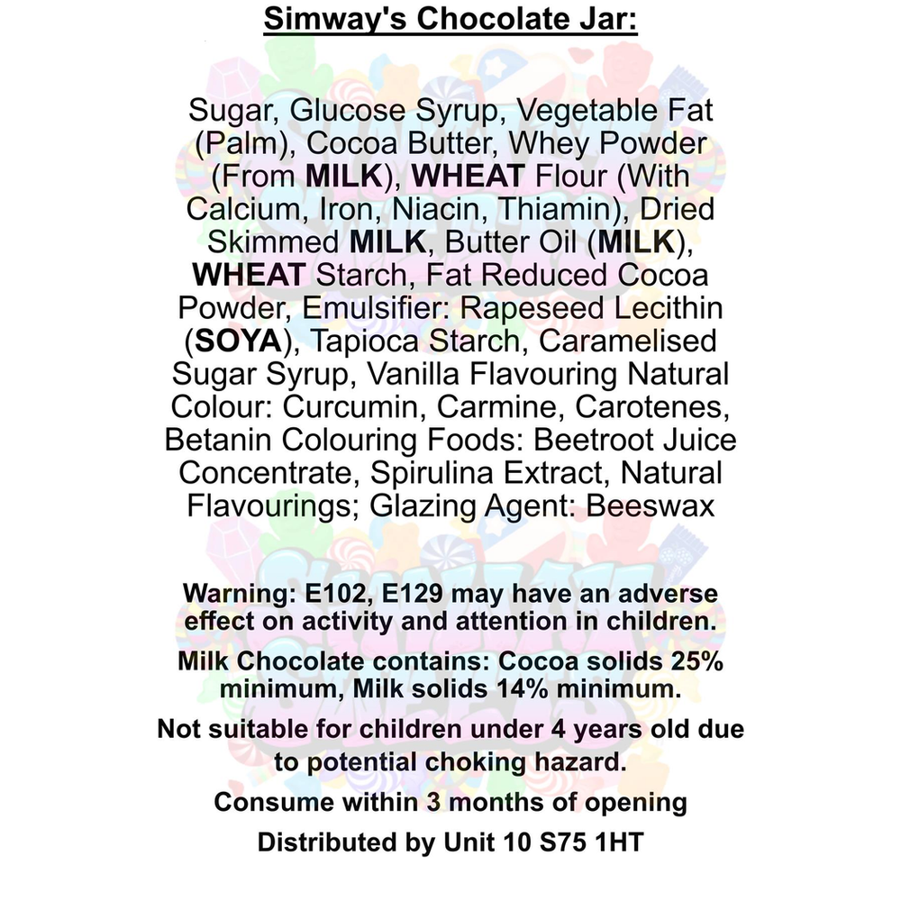 Indulge in Pure Bliss - Chocolate Heaven in a 3kg Jar
