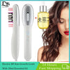 EMS RF Electric Hair Growth Massage Comb With Essential Oil Red Blue Light Anti-loss Dense Hair Comb Vibration Scalp Massager