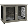 PawHut Dog Crate Furniture, 44.5" End Table for Extra Large Dogs w/ Cushion