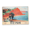 Authentic Vintage Metal Sign - Great Western Railway, Devon