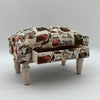 LADIES FABRIC FOOTSTOOL WITH DRAWER