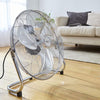 Neo High Velocity Chrome Metal Floor Freestanding Fan � 16 Inch