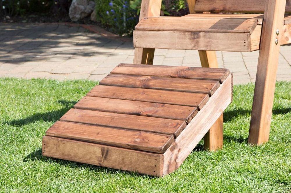 Premium British-Made Grand Twin Set w/ Footstools - High Quality & Sustainable Wood