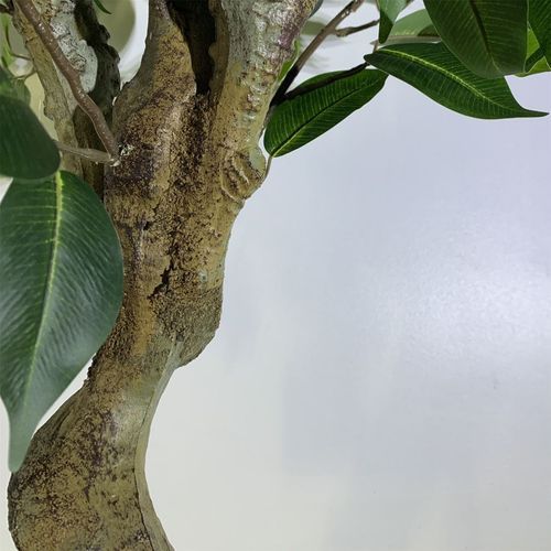 100cm Leaf Realistic Artificial Ficus Tree / Plant Bush Ficus Multicolour Planter