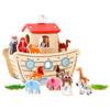SOKA Noah's Ark - Interactive Storytelling Playset for Hours of Creative Fun - Certified Quality Wooden Toys - Ideal Gift