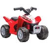 AIYAPLAY Honda Licensed Kids Electric Quad Bike 6V ATV 1.5-3 Years Red