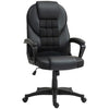 HOMCOM Executive Office Chair High Back Computer Chair with Armrests