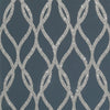Premium Quality Sequin Trellis Navy/Silver - Professional Seller