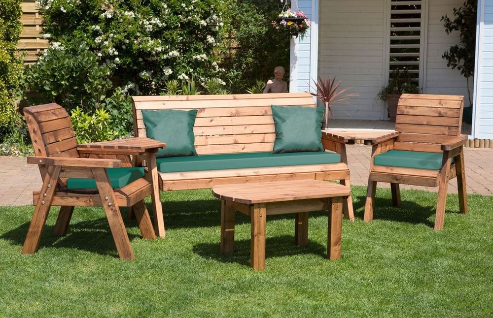 Classic English Charles Taylor 5 Seater Multi Set - Hand Finished with Rustproof Bolting
