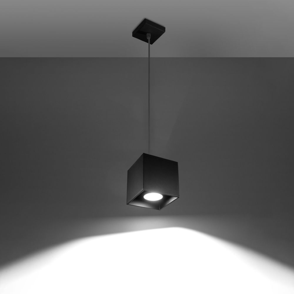 Modern Pendant Lamp - Aluminum Quad Design - High Quality - Multiple Colors - GU10 Socket