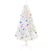 6ft Snow Artificial Christmas Tree Metal Stand Elegant Faux White