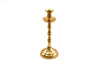 Brass Metal Dinner Candlestick 27cm