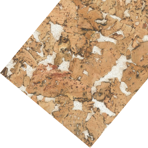 Decorative Cork Wall Tiles - Beige - 1 Tile - 0.18m2 (1.94sqft)