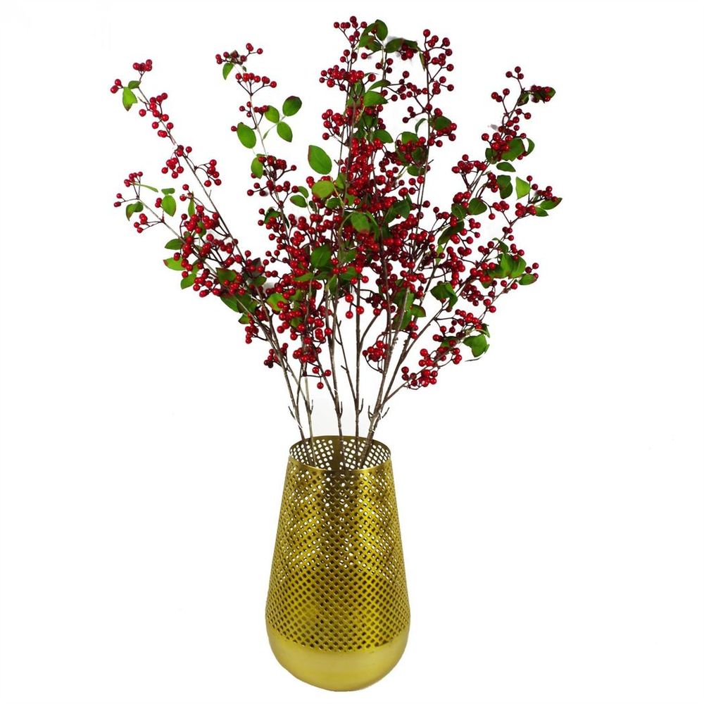 Premium Quality Red Christmas Berry Spray