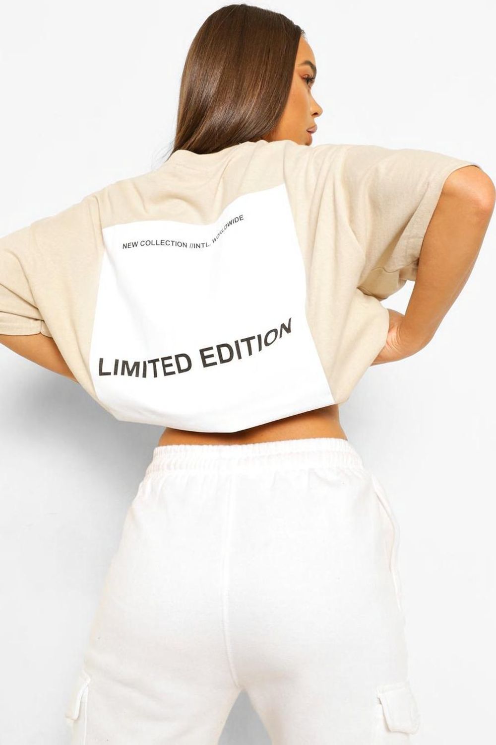 Ladies Oversized Limited Edition Short Sleeves T Shirt Top