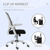 Vinsetto Mesh Swivel Office Chair Task Computer Chair w/ Lumbar Support, Black